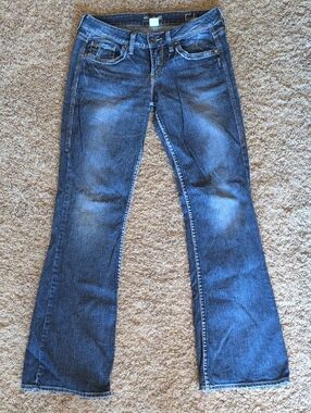 Silver Jeans Blue Flare Leg Jeans